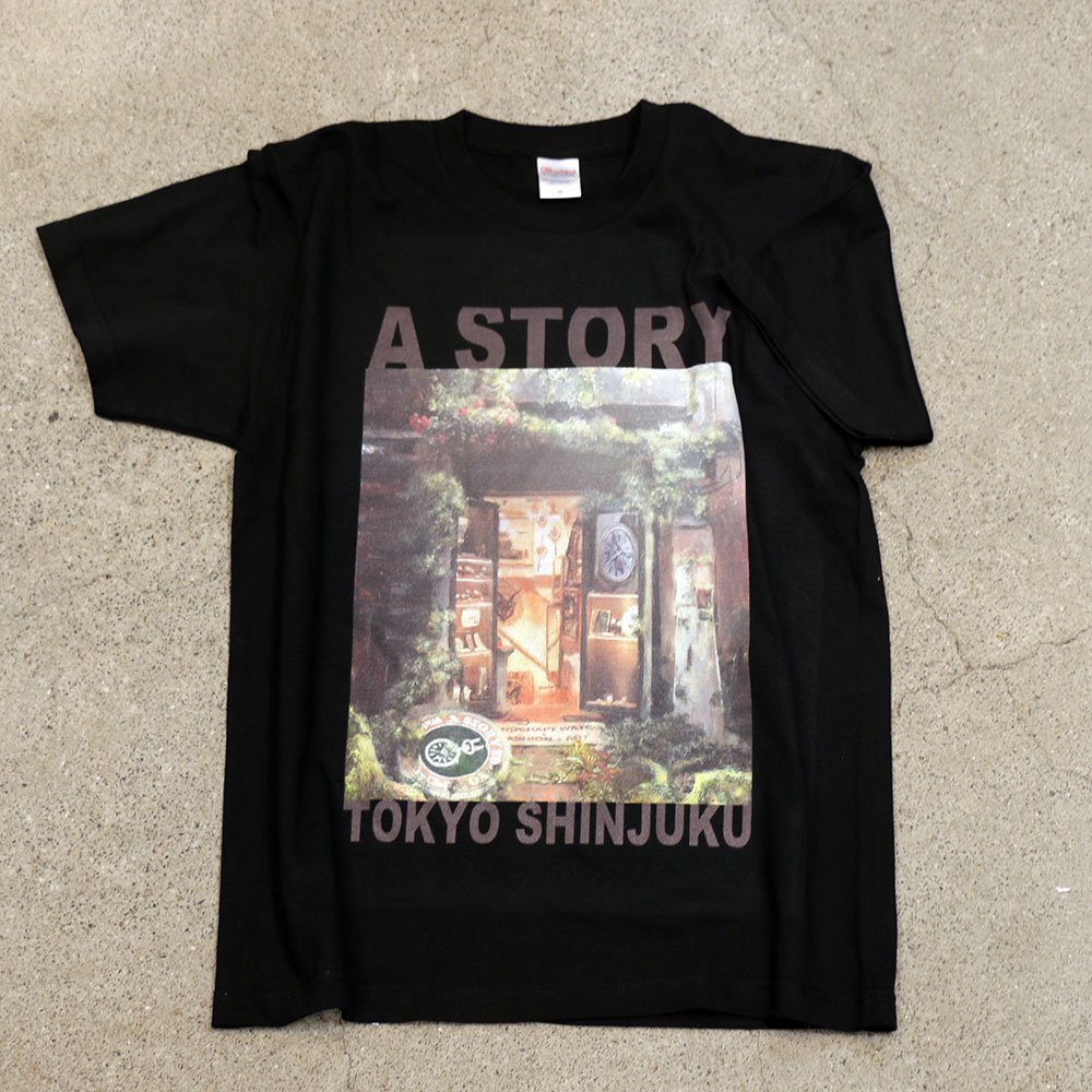 A STORY TOKYO エントランス ファンタジー Tシャツ 廃墟 退廃｜A STORY TOKYO