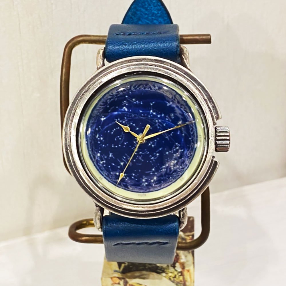 星の腕時計 天体観測 シルバー 蓄光文字盤 silver | A STORY TOKYO