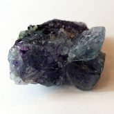 ライトブルーパープルフローライト 原石   中国産 (Flourite)　寸法 : 38×33×25mm /約55g 蛍石 鉱物 F015