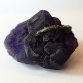 パープルフローライト 原石   中国産 (Flourite)　寸法 : 40×22×21mm /約58g 蛍石 鉱物 F016