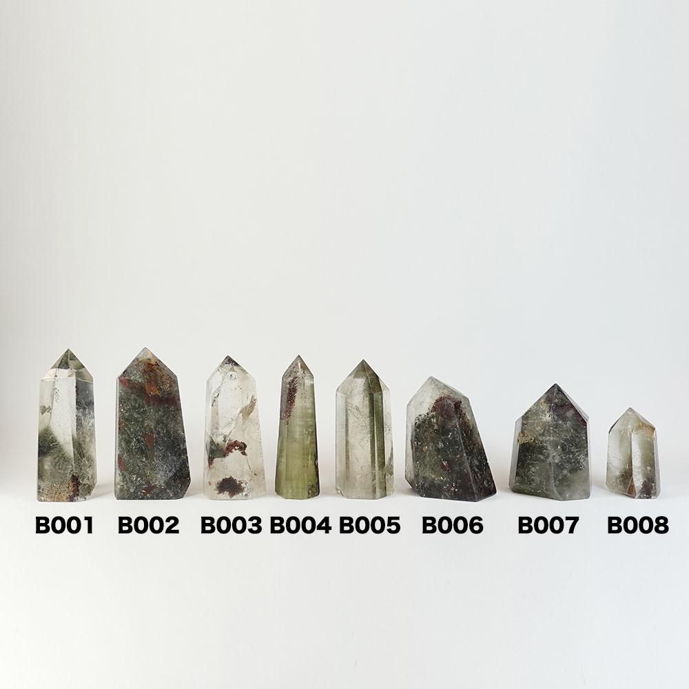 ガーデンクオーツ ファントムクォーツ ポイント 原石 幻影水晶