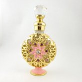 ゴージャスなピンク 香水瓶｜ アンティーク ヴィンテージ パフュームボトル