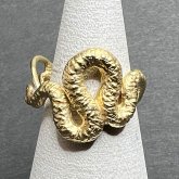 【受注】DECOvienya デコヴィーニャ ヘビのリング 蛇の指輪 真鍮