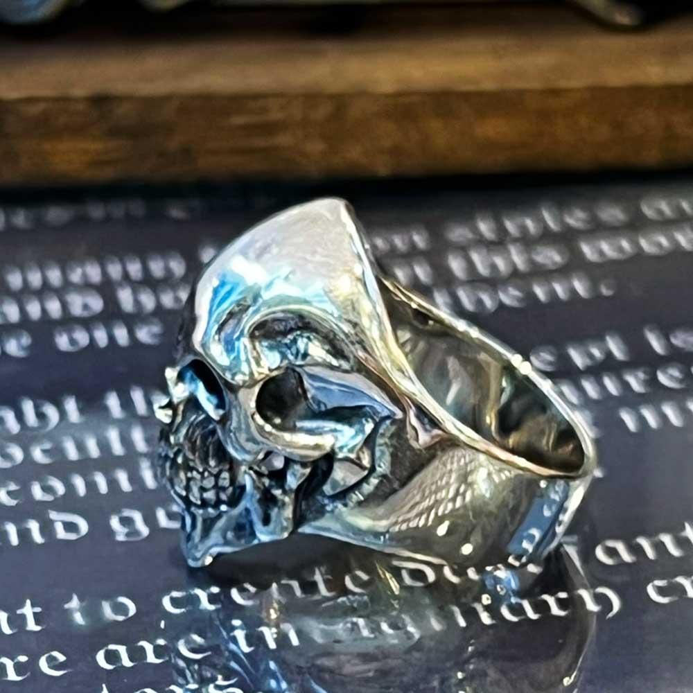 【美品】Strange Freak Designs スカルリング 23号 美品】Strange Freak Designs スカルリング 23号