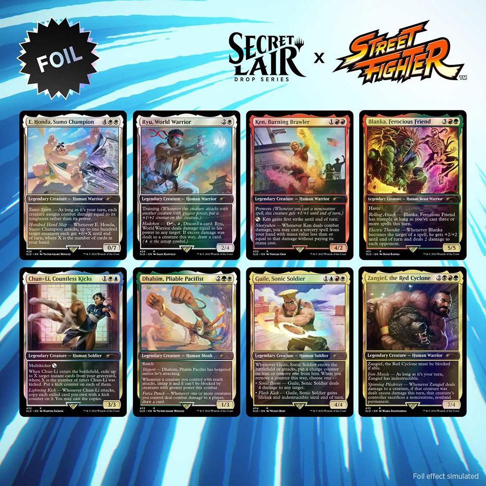 シークレットレイヤー ストリートファイター 『ストII』（ストツー）Secret Lair x Street Fighter Foil Edition  MTG通販｜A STORY TOKYO