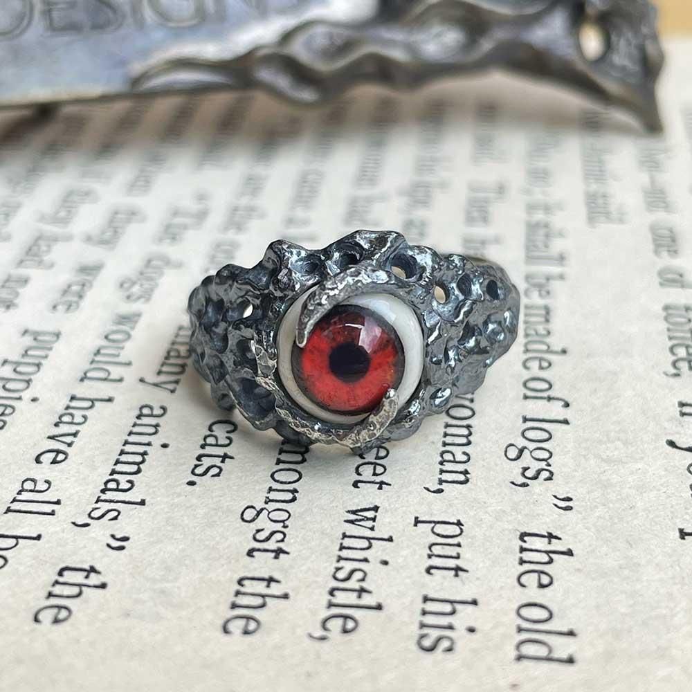 CHALLENGER ROSE EYE RING 指輪 リング - アクセサリー