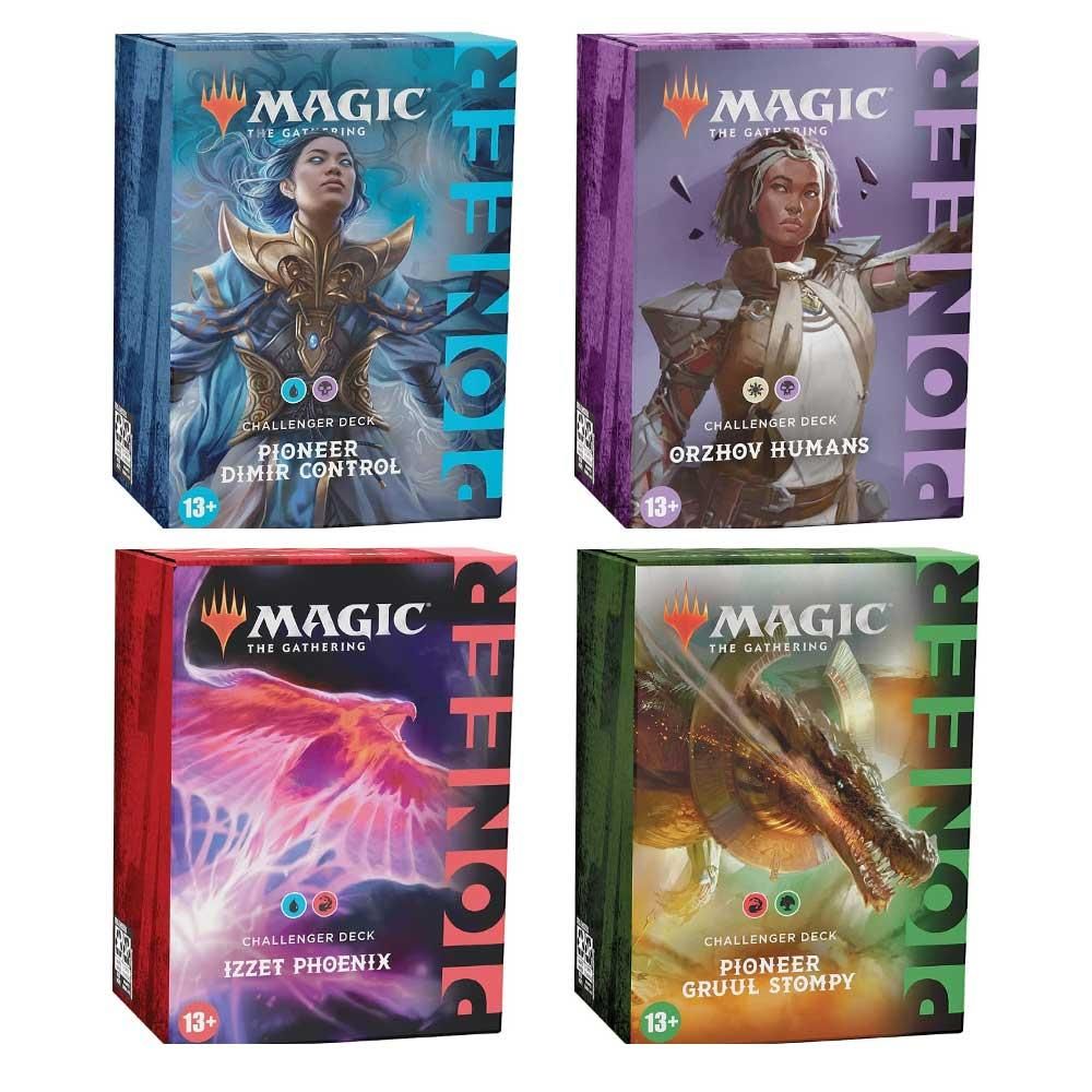 チャレンジャーデッキ 2022 スタンダード 4箱 セット MTG値段を再設定