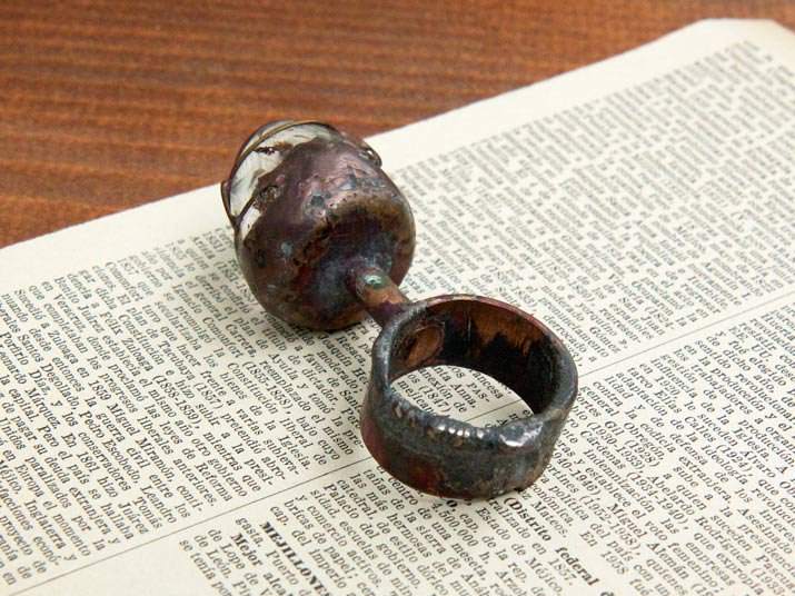 Mantam 水晶のリング Quartz ring