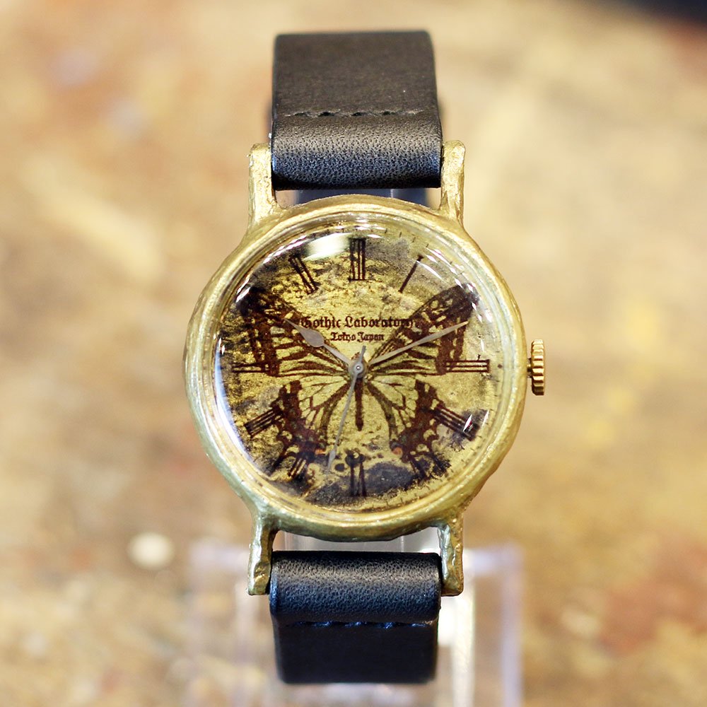 アゲハ蝶の腕時計 Classic Wristwatch Papilioninaex| 手作り腕時計と作家物