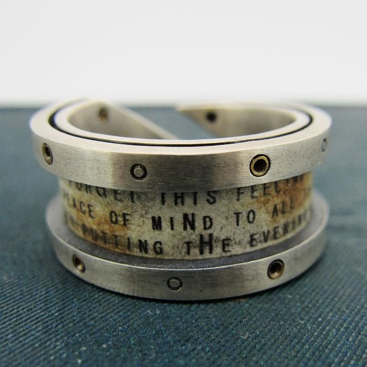 cchord コード 太陽と月の手紙リング Letter Ring
