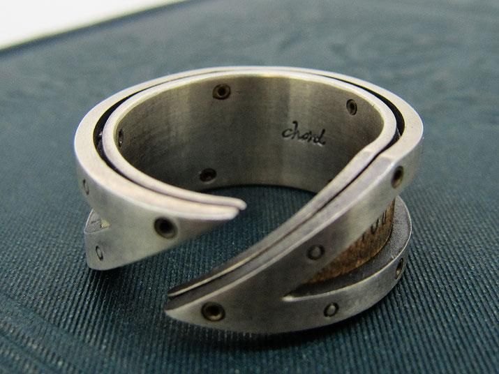 chord コード 太陽と月の手紙リング Letter Ring