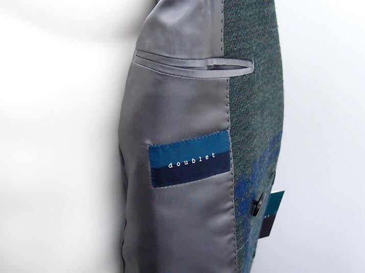 Doublet ダブレット CHECK LONG JACKET