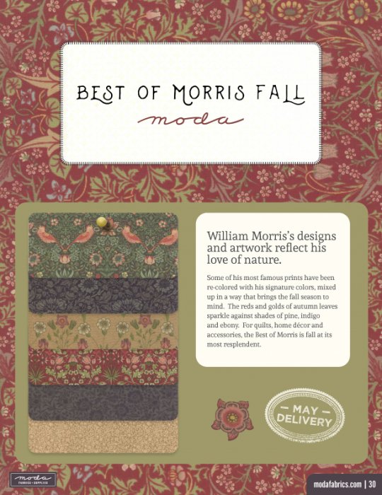 Best of Morris Fall(ベスト オブ モリス フォール)-33491-14｜布生地・ファブリック生地通販なら手作り生地 専門店『abeille』