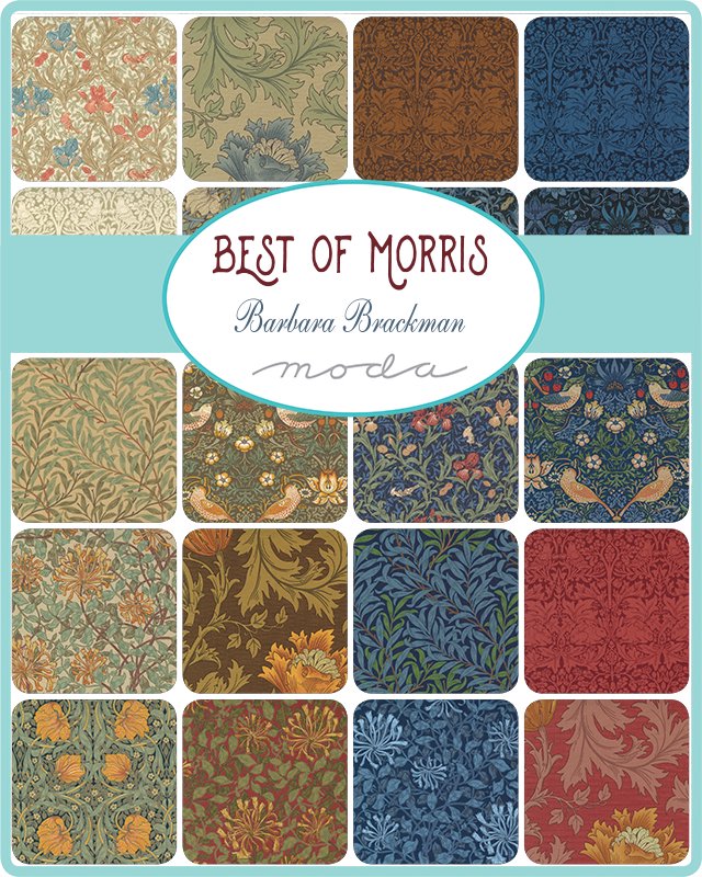 BEST OF MORRIS-8176-44T｜布生地・ファブリック生地通販なら手作り生地専門店『abeille』