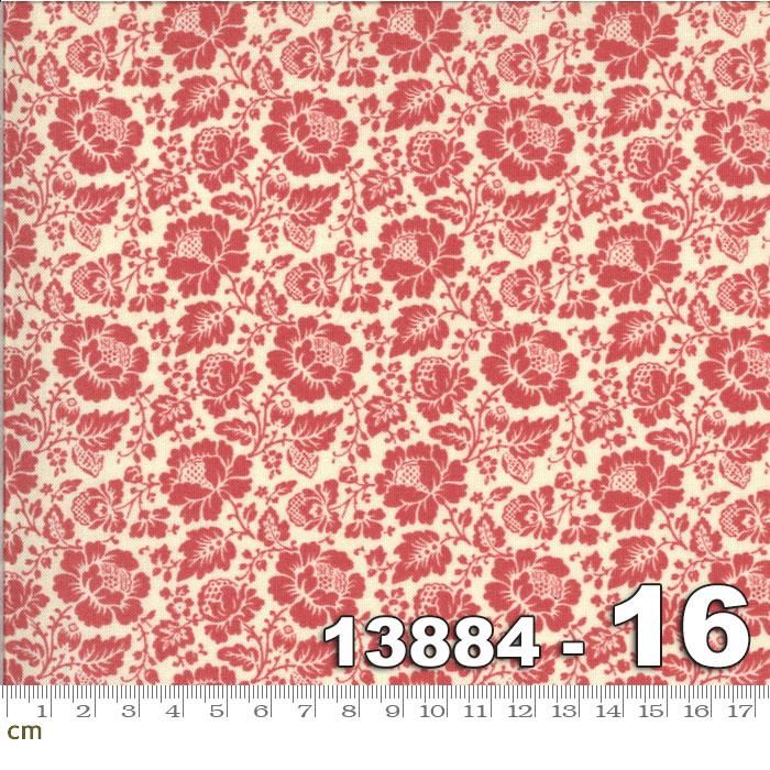大人気新品 La Rose Rouge-13884-16 花柄｜布生地・ファブリック生地通販 その他