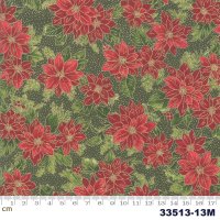 Poinsettias & Pine Metallic-33513-13M(᥿åù)(2E-03)