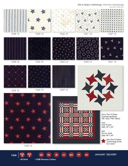 Star and Stripe Gatherings-1268-12 おしゃれなストライプ柄