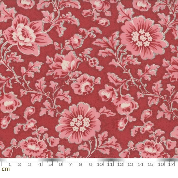 La Rose Rouge-13881-15 花柄｜布生地・ファブリック生地通販