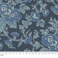 品質は非常に良い Bleu リーフ柄 フランス)-13935-14 ドゥ France(ブルー De 家具