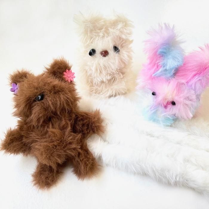 海外作家様作 ハンドメイド ピンクのテディベア 海外作家様作