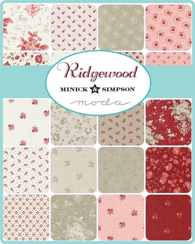 Ridgewood(リッジウッド)-14976-21 アンティークな雰囲気のポイントフラワードット｜布生地・ファブリック 生地通販なら手作り生地専門店『abeille』