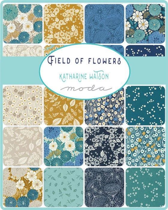 Moda | Field Of Flowers リーフ柄 - 布生地通販 -柄がかわいい