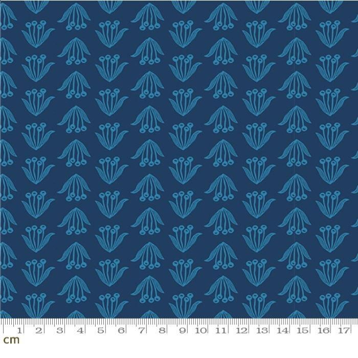 Moda モダ | Endpaper 鈴蘭 花柄 - 布生地通販 -柄がかわいい