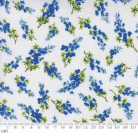 Moda Wildflowers 2024-33775-11(2B-09)  ֥롼ܥͥå ۥ磻ȷ  110cm