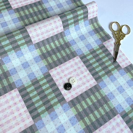 nora. ノラ | チェック柄 アンティーク - 布生地通販 -柄が