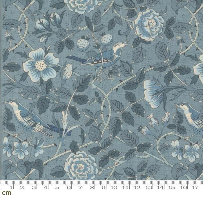 Bleu De France(ブルー ドゥ フランス)-13930-15 花柄 鳥柄