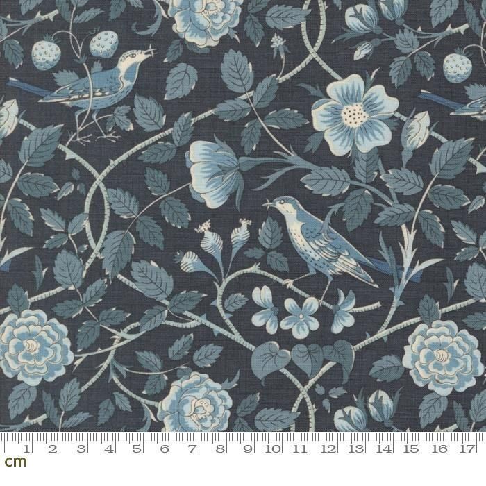 Bleu De France(ブルー ドゥ フランス)-13930-18 花柄 鳥柄