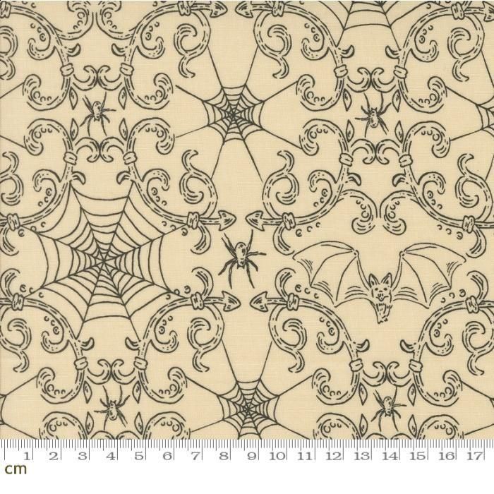 ホーム スウィート ハウス | 蜘蛛の巣・こうもり生地 - 布生地通販 -柄
