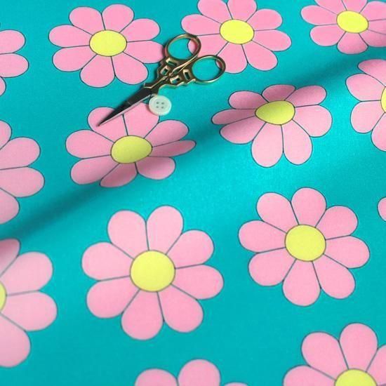 【Daisy さま】* vintage flower ❀ * かわいい 布花 楽天市場】かわいい生地 昭和 レトロは不滅です♪「 70'フラワー