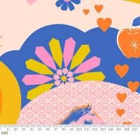 オレンジ系 - 布生地通販 -柄がかわいい！おしゃれな布生地屋