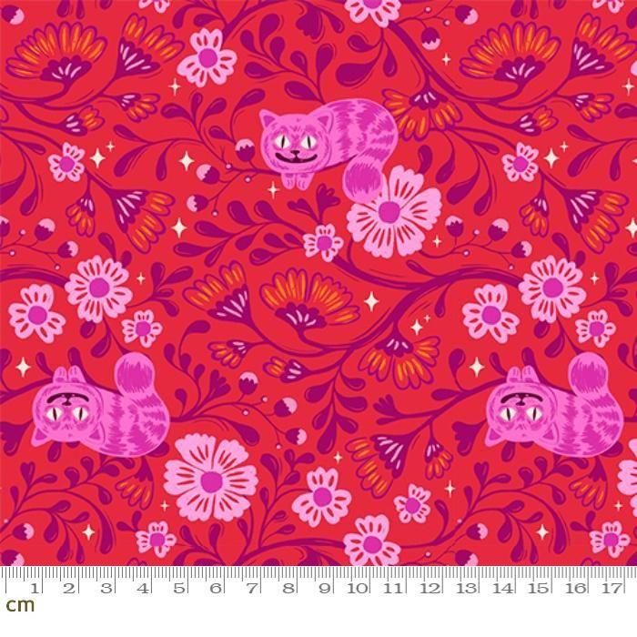 nora.-ST1088-OX-B ユニークな鳥柄｜布生地・ファブリック生地