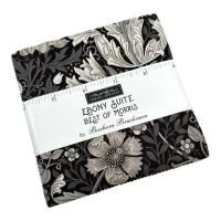 【Moda モダ】Ebony Suite-8380PP(42枚)約12.7cm X 約12.7cm カットクロスセット ウィリアムモリス Morris シーチング<img class='new_mark_img2' src='https://img.shop-pro.jp/img/new/icons5.gif' style='border:none;display:inline;margin:0px;padding:0px;width:auto;' />