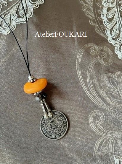 【ベルベルジュエリー】アンティークコイン＊ナジュマA - モロッコ雑貨とモロッコファッション|Atelier FOUKARI
