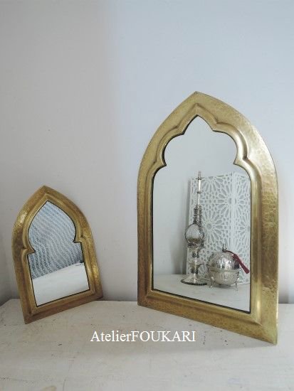 アラビアンミラー・ドオールMサイズ - モロッコ雑貨とモロッコ