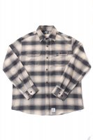 <img class='new_mark_img1' src='https://img.shop-pro.jp/img/new/icons5.gif' style='border:none;display:inline;margin:0px;padding:0px;width:auto;' />Shadow Check Flannel-Shirt Off White