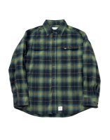 <img class='new_mark_img1' src='https://img.shop-pro.jp/img/new/icons20.gif' style='border:none;display:inline;margin:0px;padding:0px;width:auto;' />FLANNEL classic-SHIRTS （グリーン）