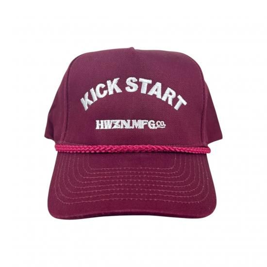 KICK START twill cap - HWZN BROSS