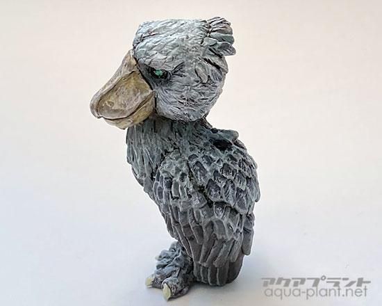 彩色版ハシビロコウ根付ストラップ - アクアプラント
