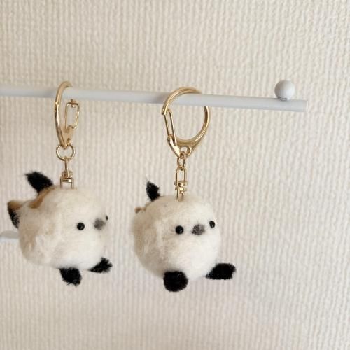 にゃあゴ様✨南の島のシマエナガちゃん♫キーホルダー その他
