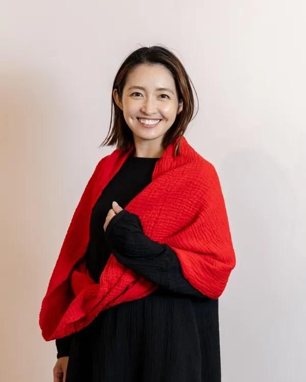 ちぢみガーゼスヌード