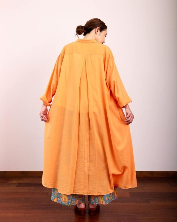 raraさま専用です。 アーツアンドサイエンス　シルク素材　タックロングシャツ アーツアンドサイエンス シルク素材 タックロングシャツ