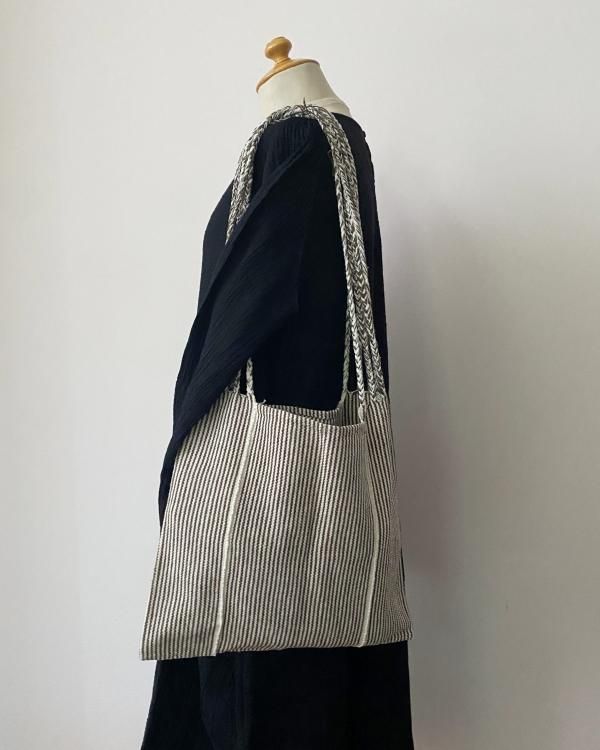 カレン黒檀染トートバッグ - banromsai オンラインショップ