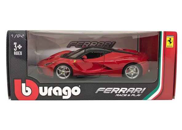 ブラーゴ 1/24スケール「フェラーリ/ラフェラーリ」（レッド）Race 