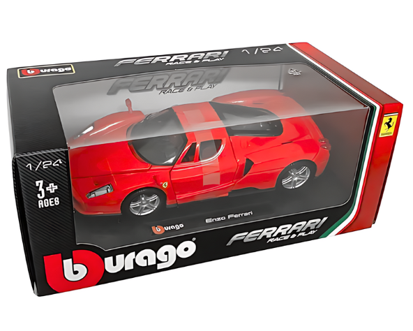ブラーゴ 1/24スケール「エンツォ・フェラーリ」(レッド)Race ブラーゴ 1/24スケール「エンツォ・フェラーリ」(レッド)Race
