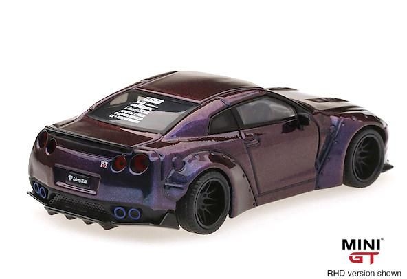 1/64スケール MINI GT LB☆WORKS Nissan GT-R R35 Type 1, リア 