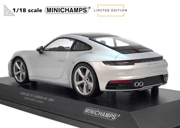 ミニチャンプス 1/18 ポルシェ 911 992 カレラ4S-